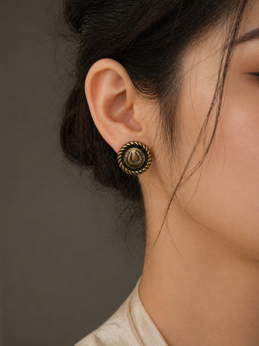 Lucky Horseshoe Studs