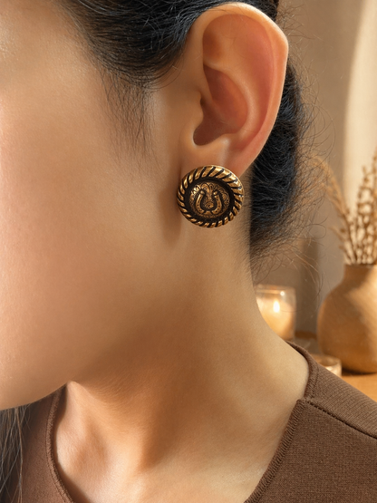 Lucky Horseshoe Studs