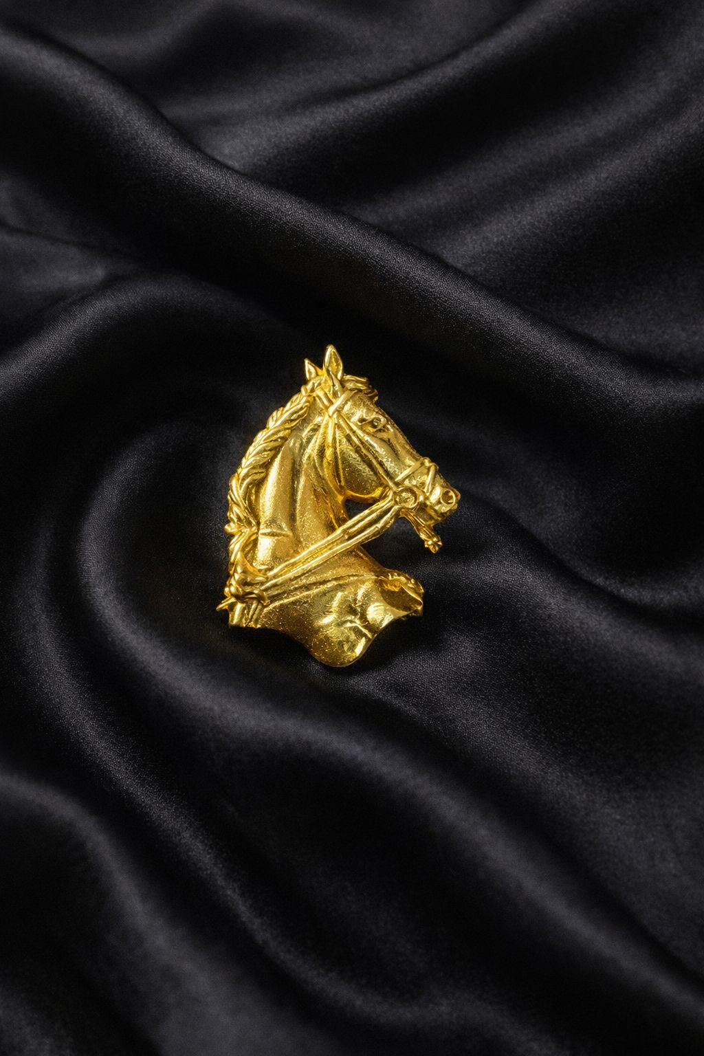 Handcrafted Artisan Metal Brooch