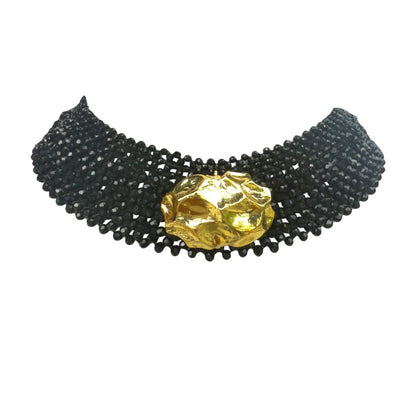 Rock and Gold Choker