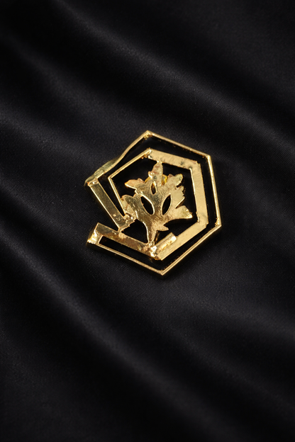 Root Hexa Brooch