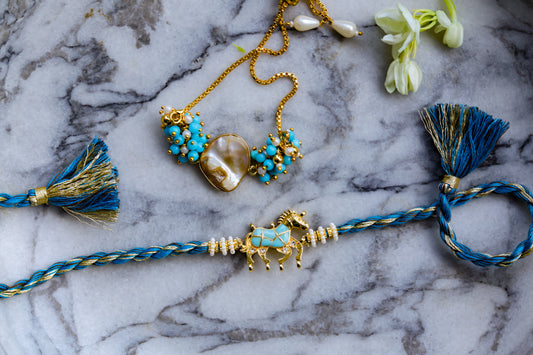 Royal Horse Rakhi set