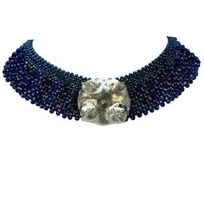 Sheild Blue Choker