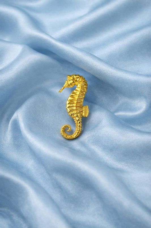 Sea Horse Brooch