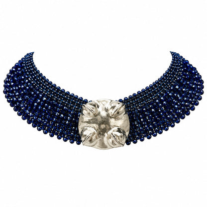 Sheild Blue Choker
