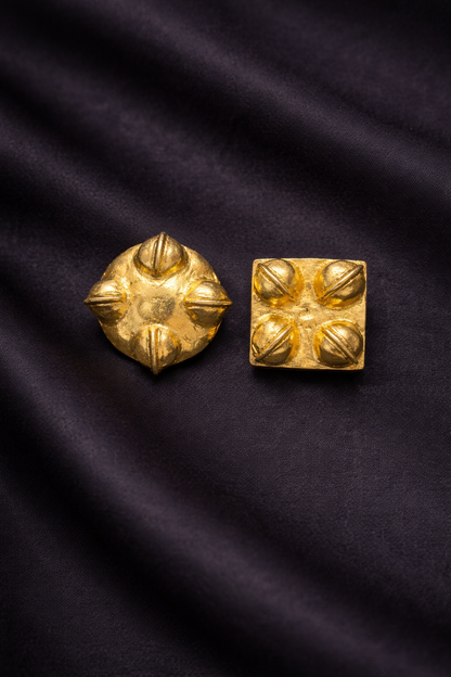 Sheild Round Brooch