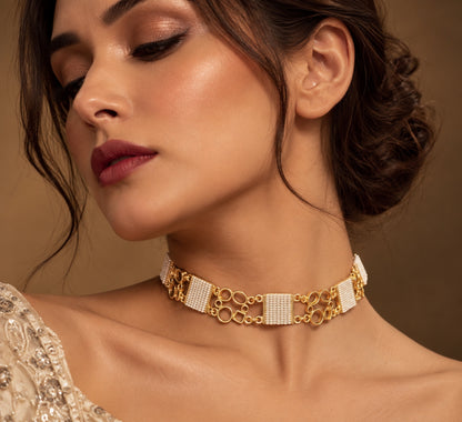 Sleek Square Choker