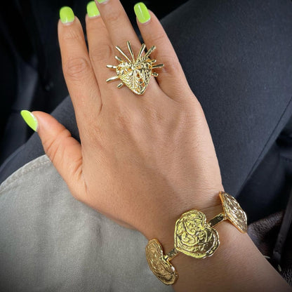 Quadro Heart Bracelet