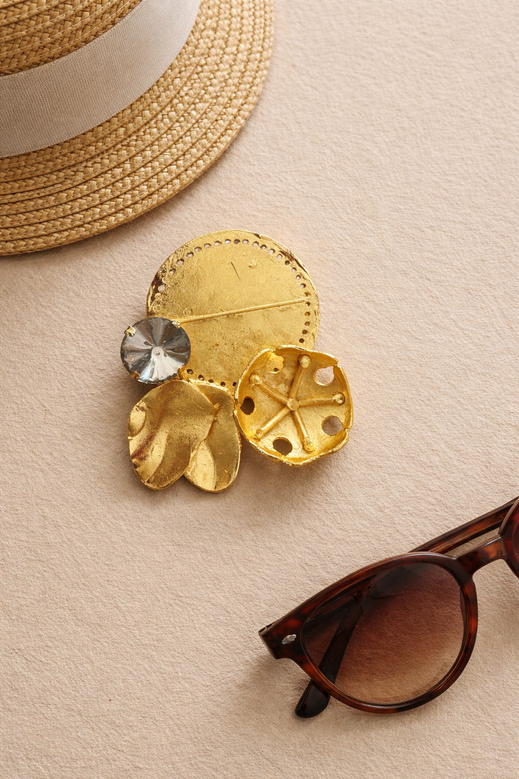 Sunlit Bloom Brooch