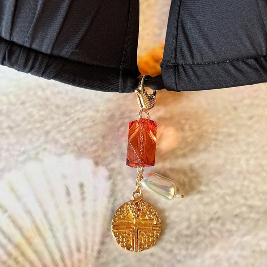 Sunrise Coin Bikini Charm