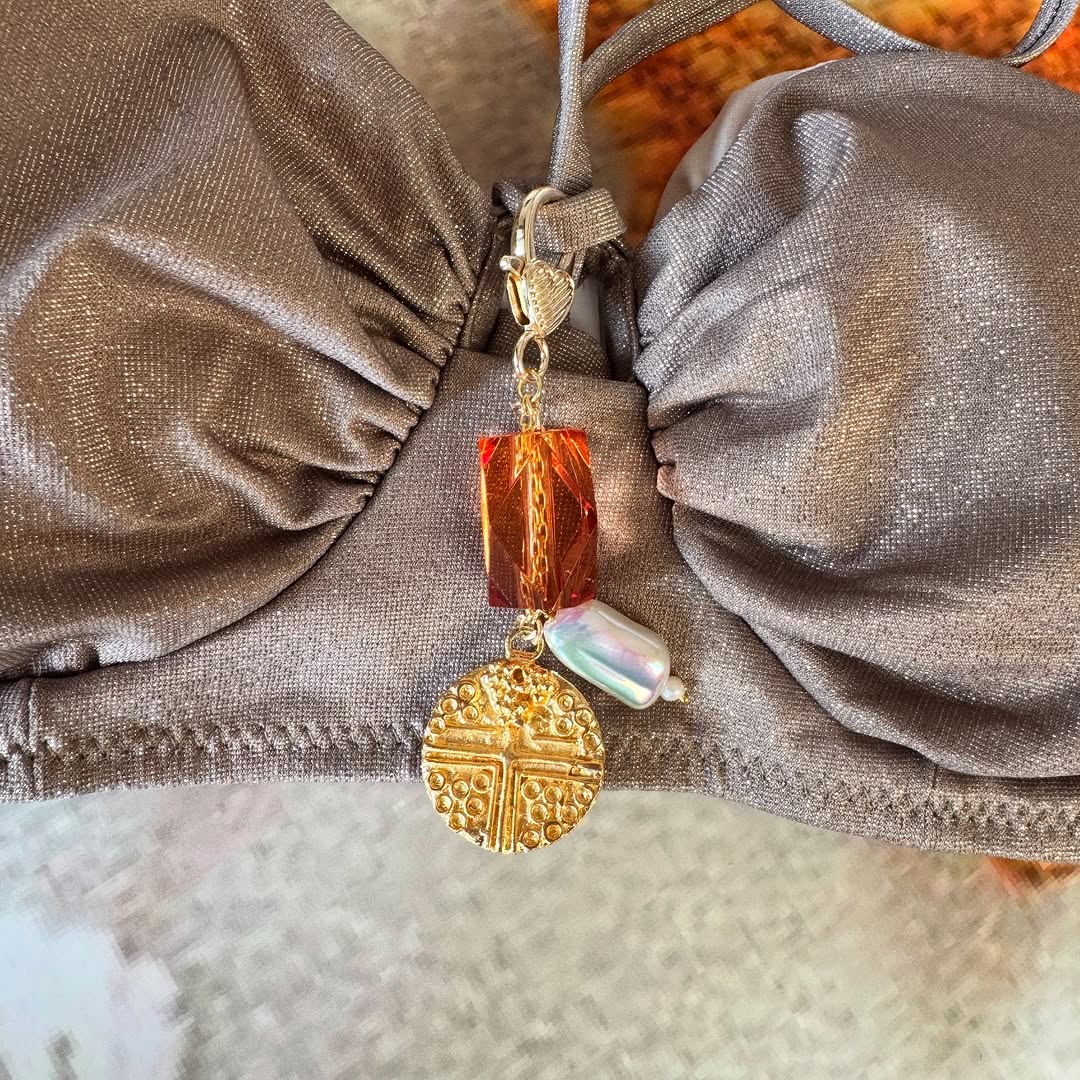 Sunrise Coin Bikini Charm