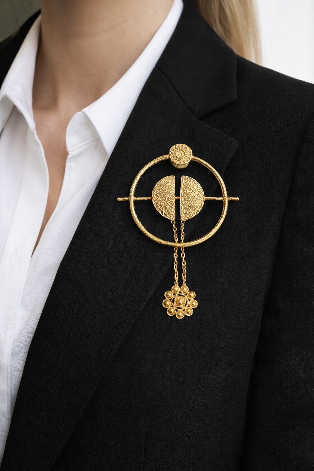 The Orbit Brooch