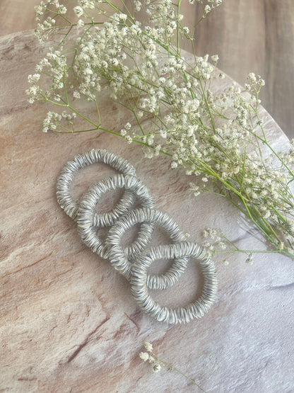 Silver Washer Bracelet