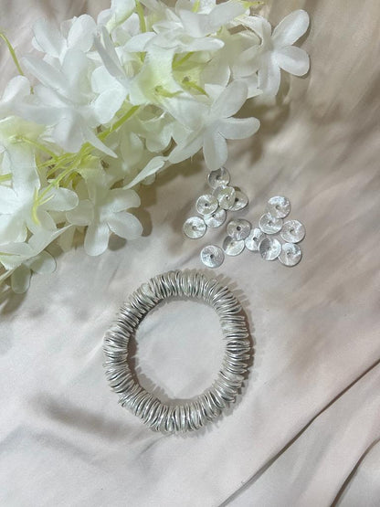 Silver Washer Bracelet