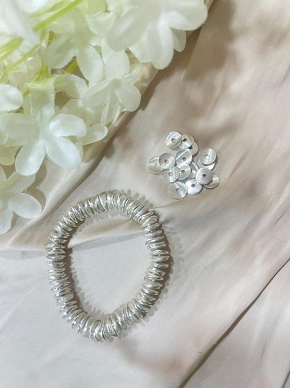 Silver Washer Bracelet