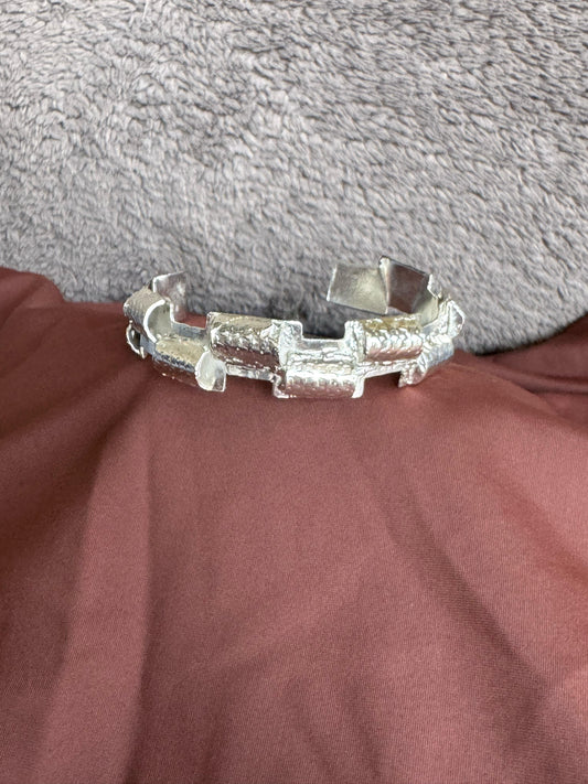 Brick Silver Bracelet