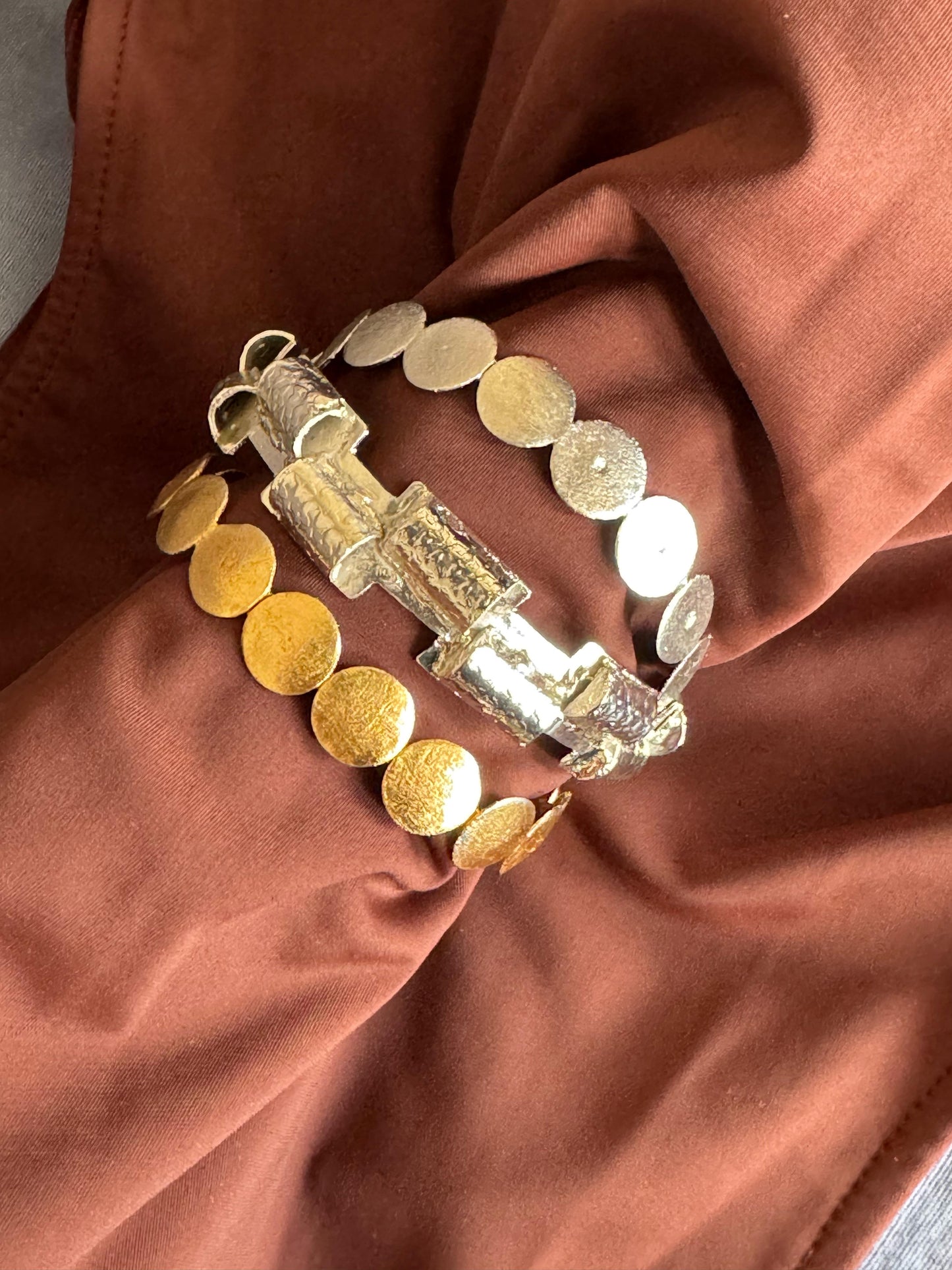 Brick Silver Bracelet