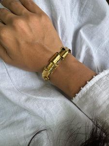 Brick Gold Bracelet