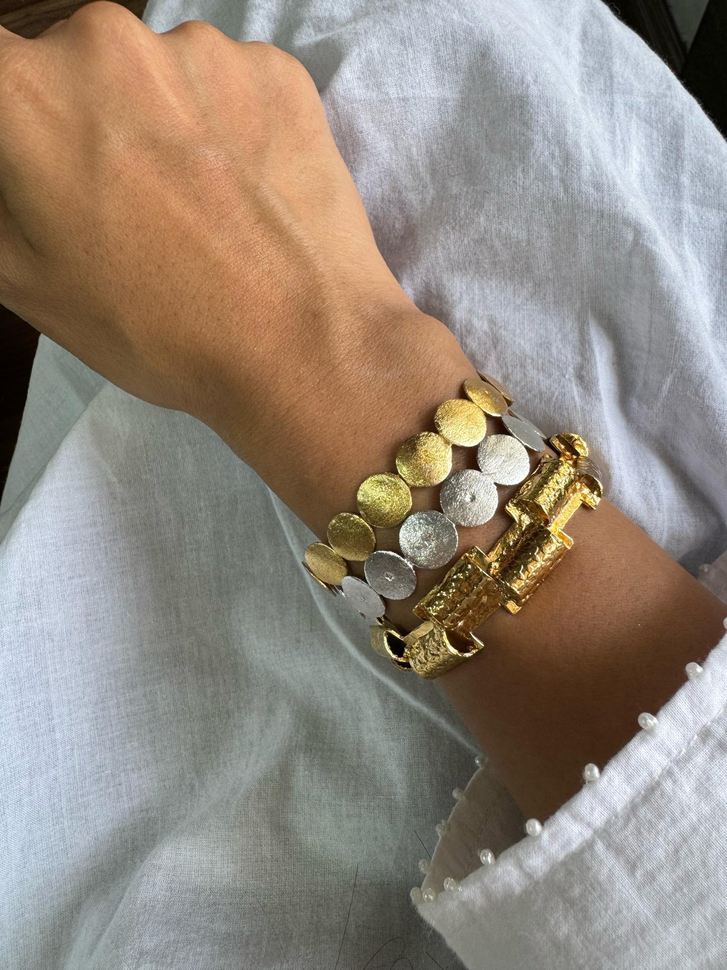 Brick Gold Bracelet