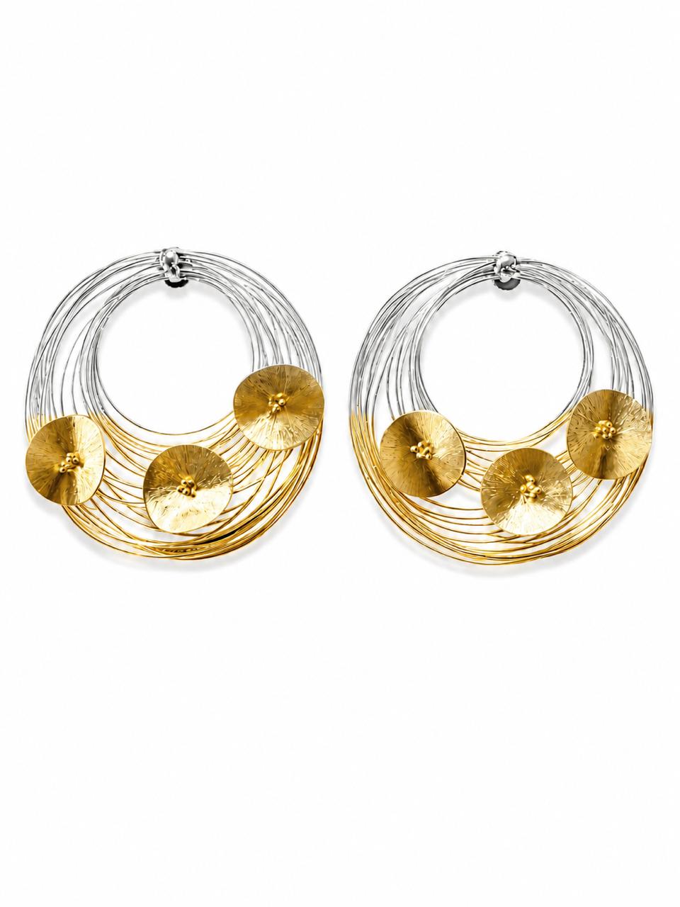 Orbit Disc Earrings