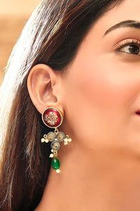 Antique Round Hasdi Earrings