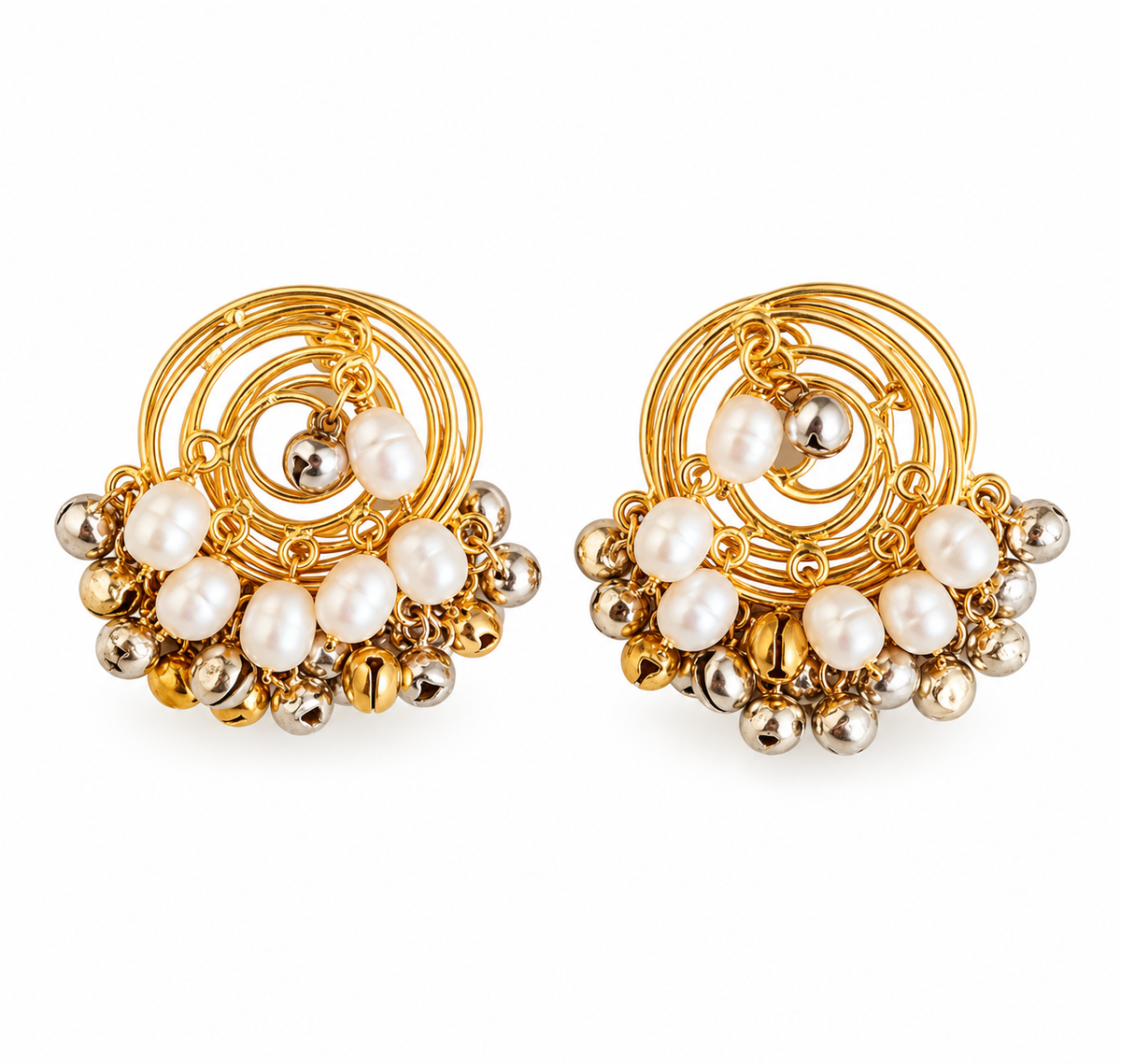 Ghughri Twirl Studs