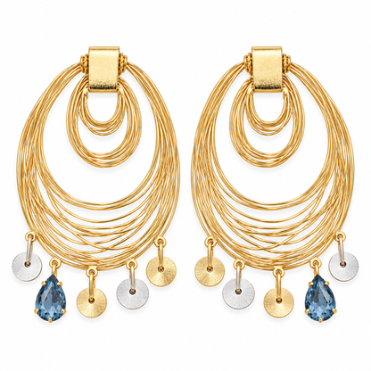 Ripple Drop Earrings
