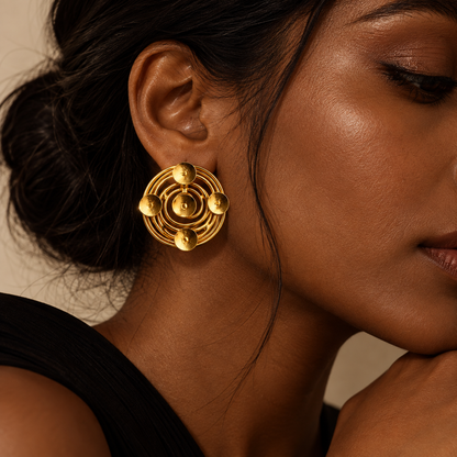 Golden Orbit Studs