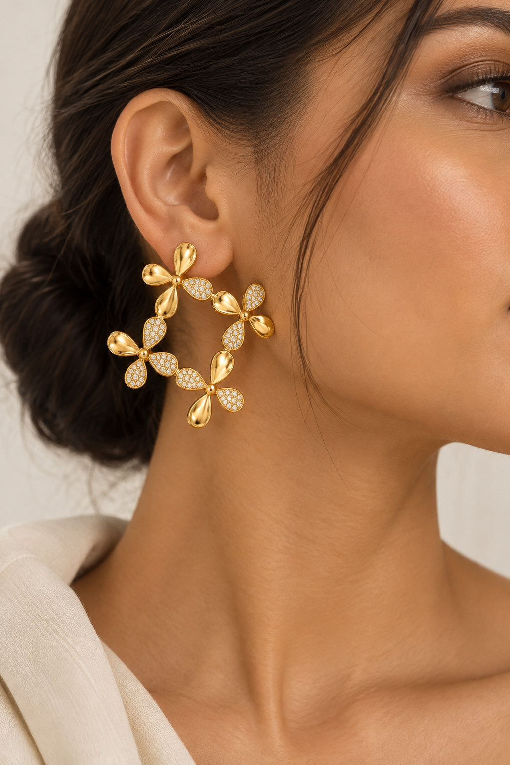 Foral Lantern Earrings