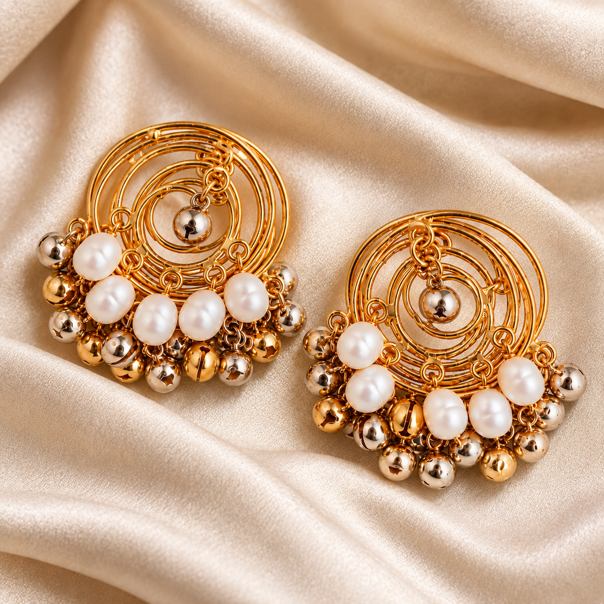 Ghughri Twirl Studs