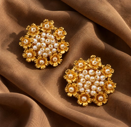 Marigold Vati studs