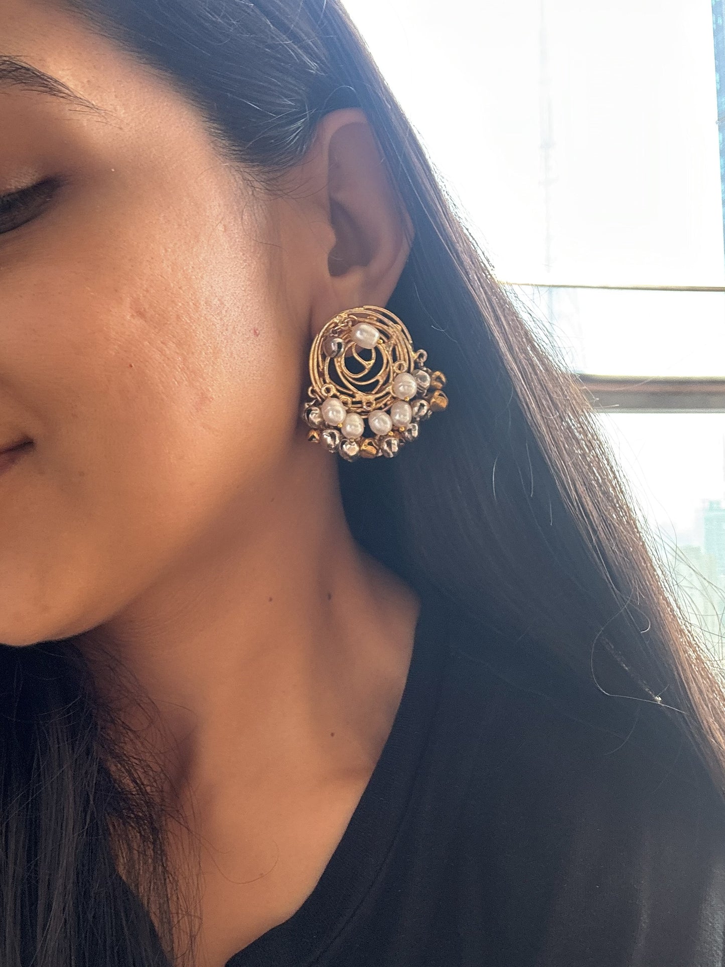 Ghughri Twirl Earrings