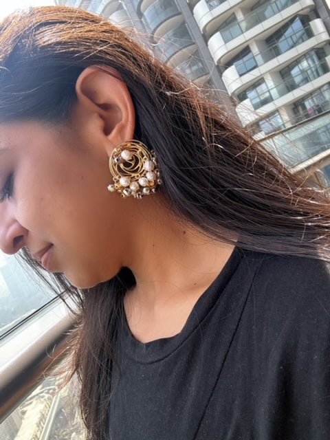 Ghughri Twirl Earrings