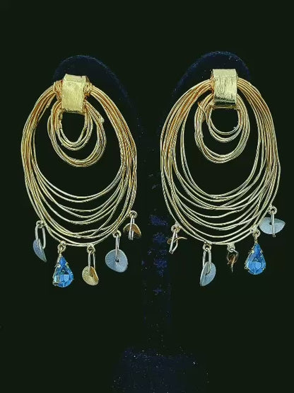 Ripple Drop Earrings