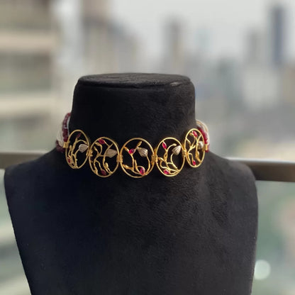 Oval Ruby Choker