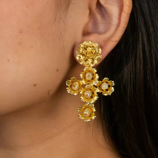 Mini Marigold Earrings